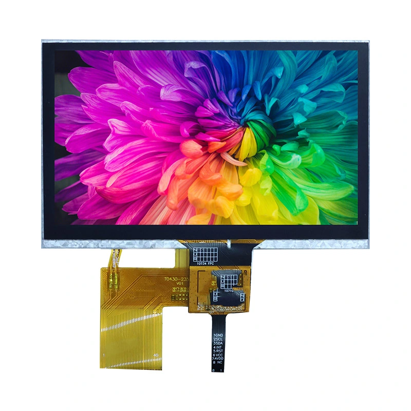 7.3 इन्च आईपीएस टिफ्ट LCD LECD DECUD DED 480 * RGB