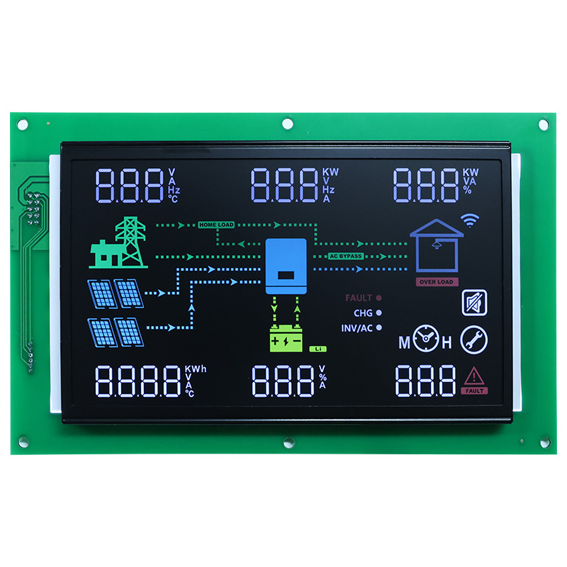 VA lcd क्षेत्र प्रदर्शन मोड्युल प्रदर्शन गर्नुहोस्